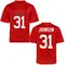 Antione Johnson Youth Ole Miss Rebels Cardinal Football College Jersey - Replica