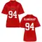 Caleb Blankenship Women's Ole Miss Rebels Cardinal Football College Jersey - Game