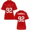 Chamberlain Campbell Women's Ole Miss Rebels Cardinal Football College Jersey - Game