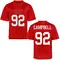 Chamberlain Campbell Youth Ole Miss Rebels Cardinal Football College Jersey - Replica