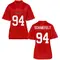 Christian Schanefelt Women's Ole Miss Rebels Cardinal Football College Jersey - Game