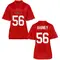 CJ Barney Women's Ole Miss Rebels Cardinal Football College Jersey - Game