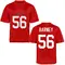 CJ Barney Youth Ole Miss Rebels Cardinal Football College Jersey - Replica