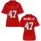 DeeJay Holmes Jr. Women's Ole Miss Rebels Cardinal Football College Jersey - Game