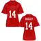 Deljay Bailey Women's Ole Miss Rebels Cardinal Football College Jersey - Game