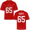 Gerquan Scott Men's Ole Miss Rebels Cardinal Football College Jersey - Game