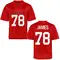 Jeremy James Men's Ole Miss Rebels Cardinal Football College Jersey - Game