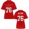 John Wayne Oliver Women's Ole Miss Rebels Cardinal Football College Jersey - Game