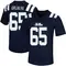 Navy Alec Grijalva Men's Ole Miss Rebels Untouchable Football Jersey - Game