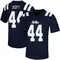 Navy Ali Scott Men's Ole Miss Rebels Untouchable Football Jersey - Game