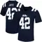 Navy Andy Jaffe Men's Ole Miss Rebels Untouchable Football Jersey - Game