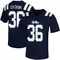 Navy Ashanti Cistrunk Men's Ole Miss Rebels Untouchable Football Jersey - Game