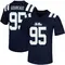 Navy Ben Goubeaux Men's Ole Miss Rebels Untouchable Football Jersey - Game