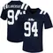 Navy Caleb Blankenship Men's Ole Miss Rebels Untouchable Football Jersey - Game