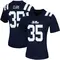 Navy Cam Clark Women's Ole Miss Rebels Women Untouchable Football Jersey - Game