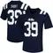 Navy Carter Short Youth Ole Miss Rebels Untouchable Football Jersey - Game