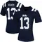 Navy Cedrick Beavers Women's Ole Miss Rebels Women Untouchable Football Jersey - Game