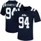 Navy Christian Schanefelt Men's Ole Miss Rebels Untouchable Football Jersey - Game