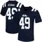 Navy Daniel Newman Youth Ole Miss Rebels Untouchable Football Jersey - Game