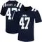 Navy DeeJay Holmes Jr. Men's Ole Miss Rebels Untouchable Football Jersey - Game