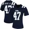 Navy DeeJay Holmes Jr. Women's Ole Miss Rebels Women Untouchable Football Jersey - Game