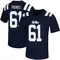 Navy Diego Pounds Youth Ole Miss Rebels Untouchable Football Jersey - Game