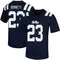 Navy Drew Burnett Men's Ole Miss Rebels Untouchable Football Jersey - Game