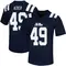 Navy Eli Acker Men's Ole Miss Rebels Untouchable Football Jersey - Game