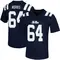 Navy Ethan Morris Men's Ole Miss Rebels Untouchable Football Jersey - Game