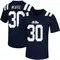 Navy Fred McAfee Men's Ole Miss Rebels Untouchable Football Jersey - Game