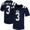 Navy Isaiah Hamilton Youth Ole Miss Rebels Untouchable Football Jersey - Game