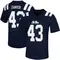 Navy Jack Damron Youth Ole Miss Rebels Untouchable Football Jersey - Game