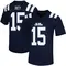 Navy Jared Ivey Men's Ole Miss Rebels Untouchable Football Jersey - Game