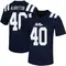 Navy Jason Albritton Men's Ole Miss Rebels Untouchable Football Jersey - Game