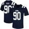 Navy Jeffery Rush Men's Ole Miss Rebels Untouchable Football Jersey - Game