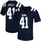 Navy John Ross Ashley Men's Ole Miss Rebels Untouchable Football Jersey - Game