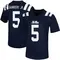 Navy John Saunders Jr. Men's Ole Miss Rebels Untouchable Football Jersey - Game