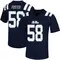 Navy Jude Foster Men's Ole Miss Rebels Untouchable Football Jersey - Game