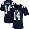 Navy Kam Franklin Women's Ole Miss Rebels Women Untouchable Football Jersey - Game