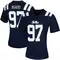 Navy Kamron Beavers Women's Ole Miss Rebels Women Untouchable Football Jersey - Game