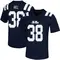 Navy KD Hill Youth Ole Miss Rebels Untouchable Football Jersey - Game