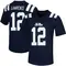 Navy Key Lawrence Men's Ole Miss Rebels Untouchable Football Jersey - Game