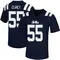 Navy Lakendrick Clancy Men's Ole Miss Rebels Untouchable Football Jersey - Game