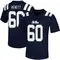 Navy Lane Hewett Men's Ole Miss Rebels Untouchable Football Jersey - Game