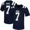 Navy Louis Moore Men's Ole Miss Rebels Untouchable Football Jersey - Game