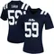 Navy Mana Taimani Women's Ole Miss Rebels Women Untouchable Football Jersey - Game