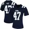 Navy Matt Ware Women's Ole Miss Rebels Women Untouchable Football Jersey - Game