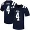 Navy Micah Davis Men's Ole Miss Rebels Untouchable Football Jersey - Game