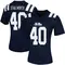 Navy Micah Stallworth Women's Ole Miss Rebels Women Untouchable Football Jersey - Game