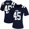 Navy Mike Baker Women's Ole Miss Rebels Women Untouchable Football Jersey - Game